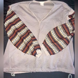 Mystree Knit Balloon Sleeve Sweater